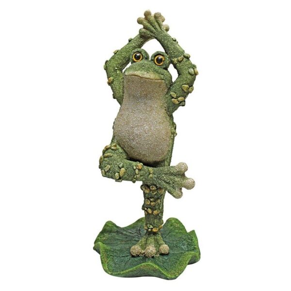 Design Toscano QM208941 5 Inch Boogie Down Dancing Frog Hands Up