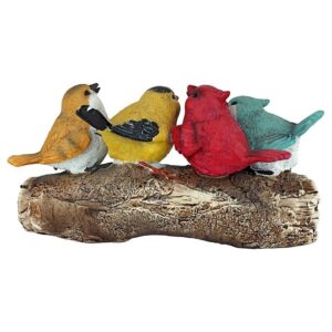 Design Toscano QM223531 10 1/2 Inch Birdy Welcome Statue