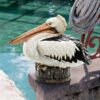 Design Toscano QM22398 12 Inch Dock of the Bay Pelican Statue