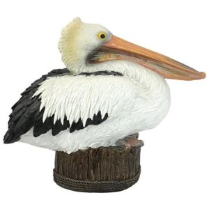 Design Toscano QM22398 12 Inch Dock of the Bay Pelican Statue