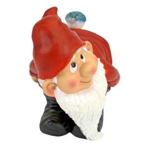 Design Toscano QM22997 7 1/2 Inch Medium Loonie Moonie Gnome