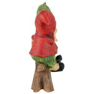 Design Toscano QM2360700 8 Inch Telling Secrets Gnome Statue