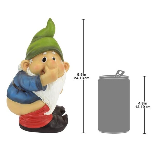 Design Toscano QM2432400 5 1/2 Inch Stinky the Garden Gnome Statue