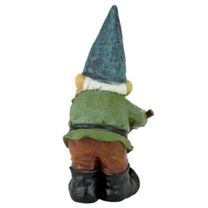 Design Toscano QM2433500 6 1/2 Inch Water Pump Pete Garden Gnome Statue