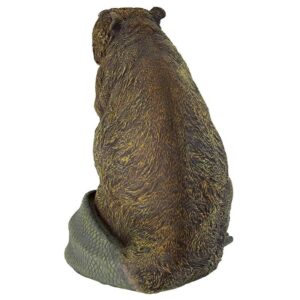 Design Toscano QM2447200 9 Inch Standing Beaver Statue