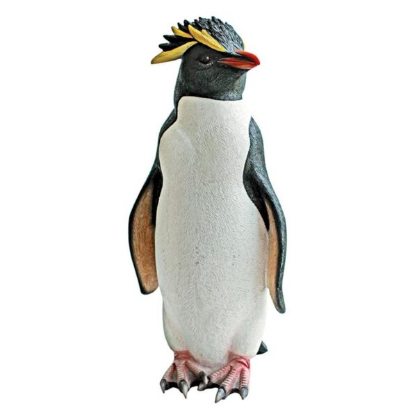 Design Toscano QM2490100 6 Inch Rock Hopper Penguin Statue