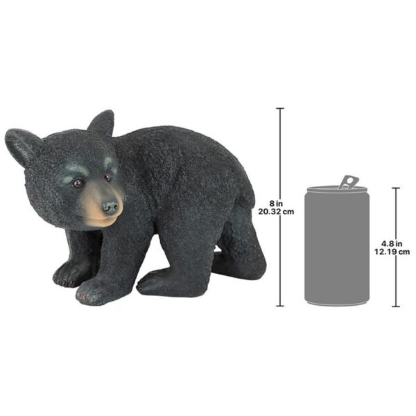 Design Toscano QM2594300 12 Inch Walking Bear Cub Statue