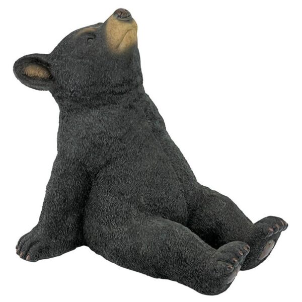 Design Toscano QM2622000 10 Inch Catching Rays Bear Cub Statue