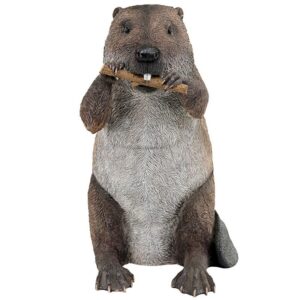 Design Toscano QM2677800 9 Inch Dam Building Beaver Statue