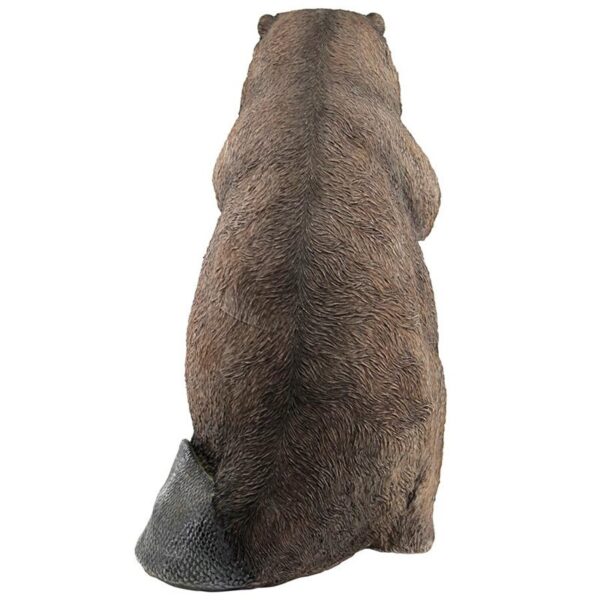 Design Toscano QM2677800 9 Inch Dam Building Beaver Statue