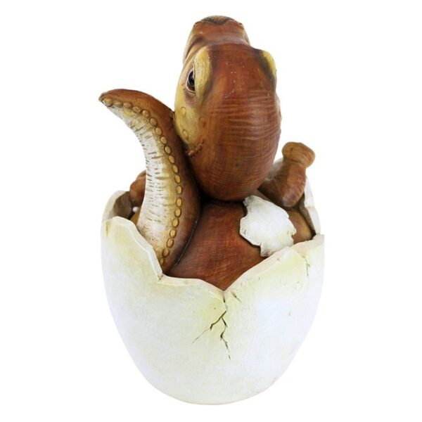 Design Toscano QM2727900 4 Inch Baby Raptor Dino Egg Statue