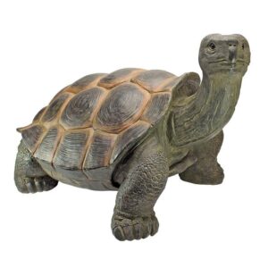 Design Toscano QM2734500 29 1/2 Inch Elephant Tortoise Statue