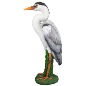 Design Toscano QM2756500 6 Inch Heron Coastal Bird Statue