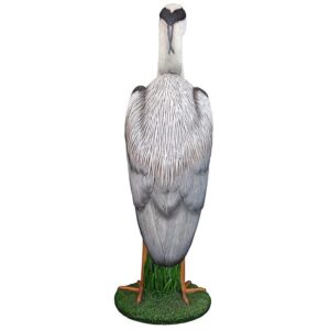 Design Toscano QM2756500 6 Inch Heron Coastal Bird Statue