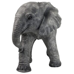 Design Toscano QM2788000 9 1/2 Inch Eloise the Baby Calf Elephant Statue