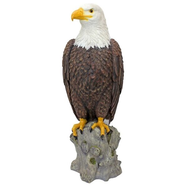 Design Toscano QM2810400 7 1/2 Inch Majestic Mountain Eagle Garden Statue