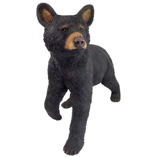 Design Toscano QM2830700 20 1/2 Inch Snooping Cub Black Bear Statue