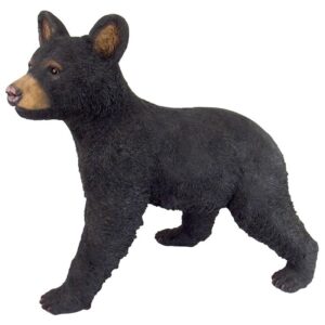 Design Toscano QM2830700 20 1/2 Inch Snooping Cub Black Bear Statue