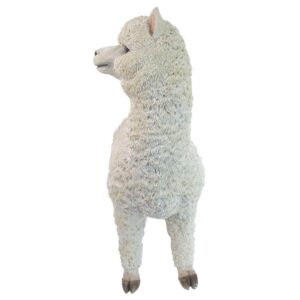 Design Toscano QM2860900 14 Inch Medium Alpaca Garden Statues