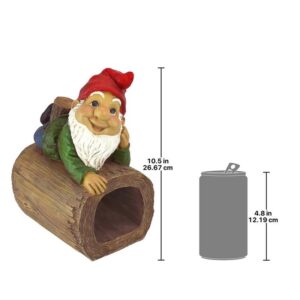 Design Toscano QM2864400 6 Inch Stormie the Gnome Rain Gutter