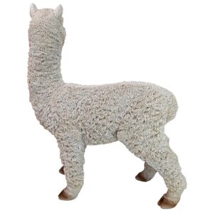 Design Toscano QM2867400 11 1/2 Inch Baby Alpaca Statue