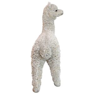 Design Toscano QM2867400 11 1/2 Inch Baby Alpaca Statue