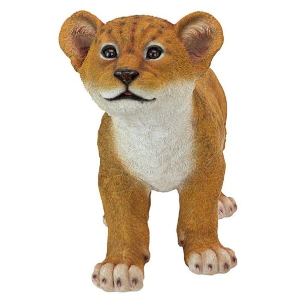 Design Toscano QM28728 8 Inch Ahaggar Lion Cub Statue