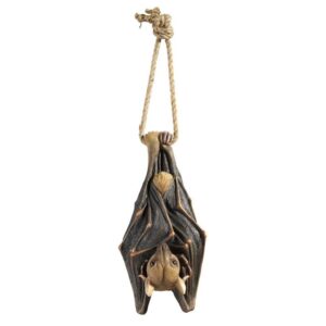 Design Toscano QM28985 6 Inch Hanging Mega Bat Sculpture