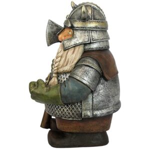 Design Toscano QM2932200 10 Inch Viking Gnome