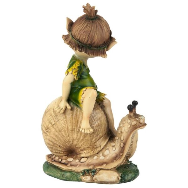 Design Toscano QM414001 6 1/2 Inch Pixie Pete Elfin Gnome Statue