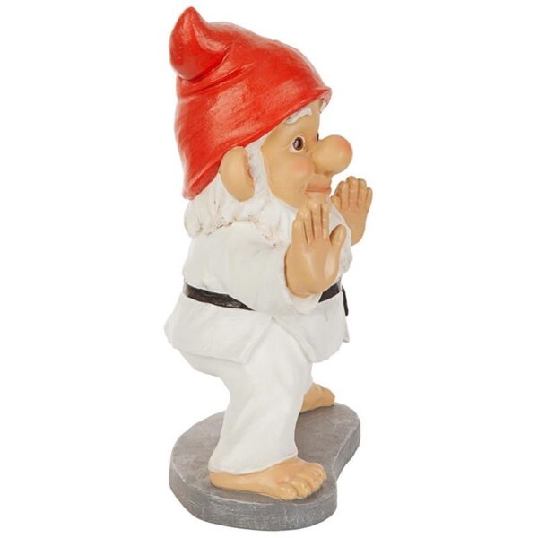 Design Toscano QM7511103 8 Inch Karate Kobi Martial Arts Garden Gnome