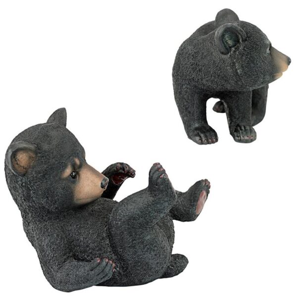 Design Toscano QM92592800 Set of Walking and Rolling Bear Cubs