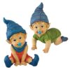 Design Toscano QM9269347 Baby Gnomes, Set of 2