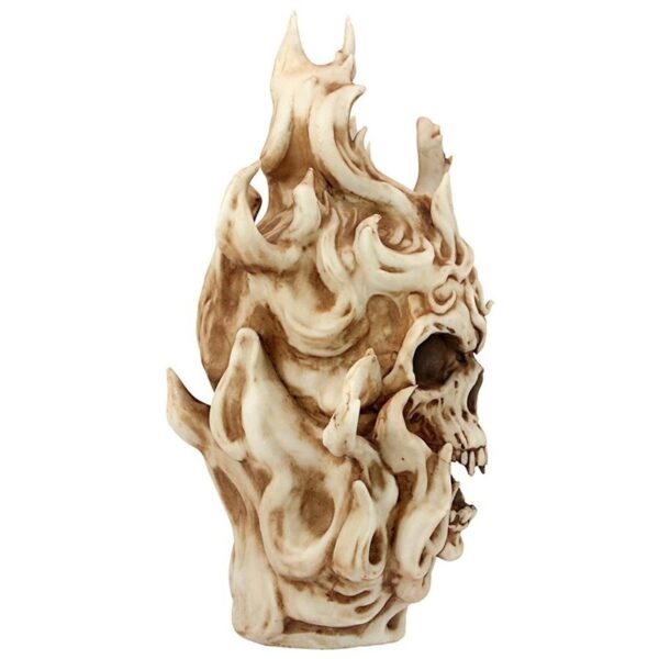 Design Toscano QS13 7 Inch Hells Flames Vampire Skull Statue