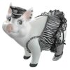 Design Toscano QS2152 7 Inch Porker on Patrol Pig Statue