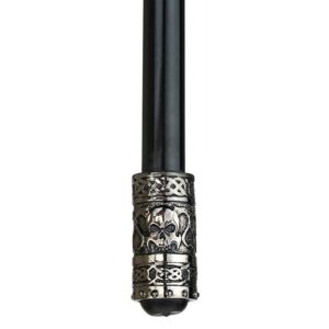 Design Toscano QS23018 Dragonsthorne 2 Inch Deaths Grip Skull and Claw Walking Stick