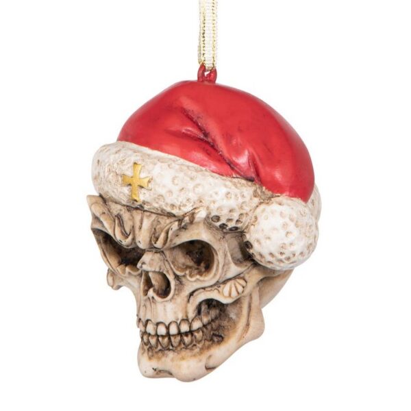 Design Toscano QS23709 2 1/2 Inch Skelly Claus II Holiday Skeleton Ornament