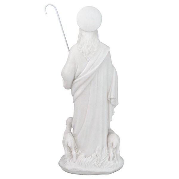 Design Toscano QS27863 5 Inch Jesus with Lambs Statue, Small