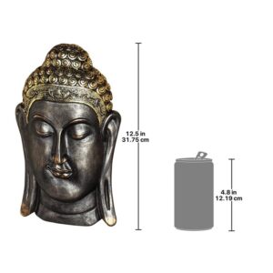 Design Toscano QS28511 7 1/2 Inch Bohd Gaya Buddha Plaque