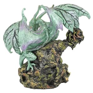 Design Toscano QS291684 8 Inch Scylla the Dragon from the Depths