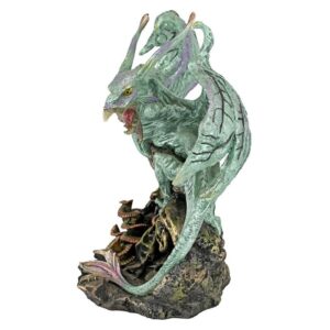 Design Toscano QS291684 8 Inch Scylla the Dragon from the Depths