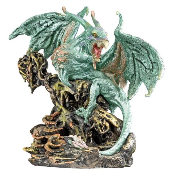 Design Toscano QS291684 8 Inch Scylla the Dragon from the Depths