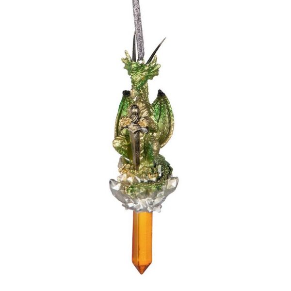 Design Toscano QS292912 1 1/2 Inch Cicles The Gothic Dragon Collectible Holiday Ornament