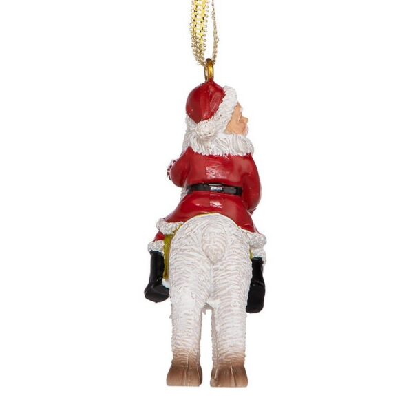 Design Toscano QS29845 2 Inch Santa's New Xmas Ride Llama Holiday Ornament