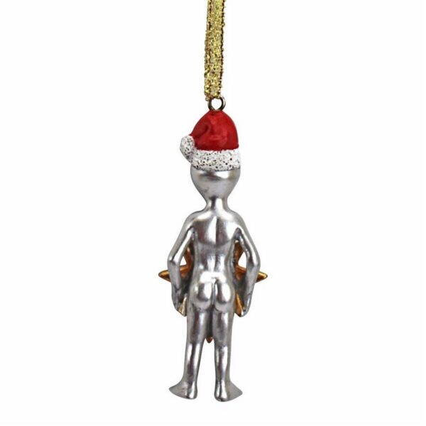 Design Toscano QS329057 1 Inch Wiseman Star Alien Christmas Ornament, Set of Three