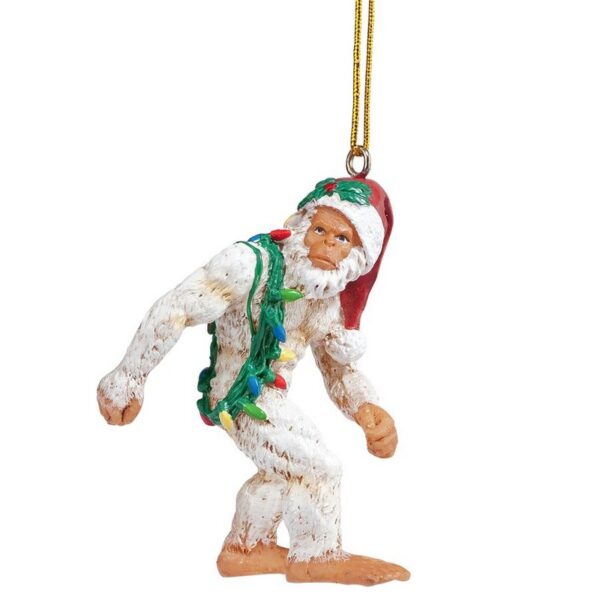 Design Toscano QS583084 2 Inch Bigfoot The Abominable Snowman Yeti Holiday Ornament