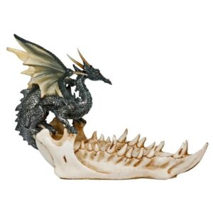 Design Toscano QS91305 9 Inch Jaw of the Dragon Offering Dish