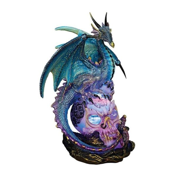 Design Toscano QS91653 4 1/2 Inch Dragon Assassin Illuminated Sculpture