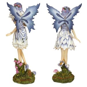 Design Toscano QS923234 5 Inch Set of Poppy and Meadow Windforest Fairies