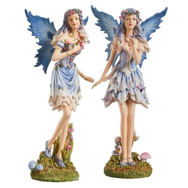 Design Toscano QS923234 5 Inch Set of Poppy and Meadow Windforest Fairies